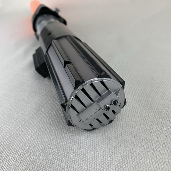 Vintage 1996 LucasFilm Orange Lightsaber with Lights & Sound‎ Star Wars Toy - Picture 4 of 10